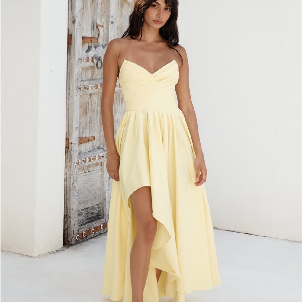 Fortunate One Yellow Dress